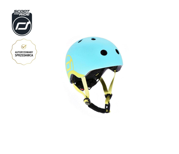 Scoot & Ride Kask Ochronny XXS-S dla dzieci 1-5 lat Blueberry - 580277 - zdjęcie 2